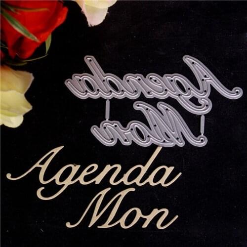 French word Metal Cutting Dies for Diy Scrapbooking Die Cut New 2018 Cuts for Paper Card Making Craft Embossing I love you