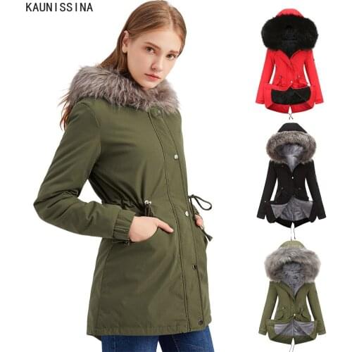 Женские утепленные куртки KAUNISSINA China At AliExpress