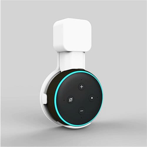 Bovitar Outlet Wall Mount Holder For Echo Dot 3 Space-Saving Stand Smart Speaker With Cord Arrangement Portable High Quality