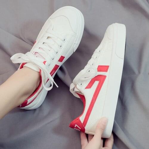 2020 NEW Skateboarding Canvas Board Shoes Trend Summer Breathable Mens Shoes Wild Casual shoes Low Upper White Wear-resistant