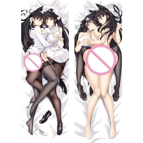Newly Design Anime Azur Lane IJN Takao IJN Atago USS Laffey Throw Pillow Cover Hugging Body Pillowcase Otaku Bedding Dakimakura