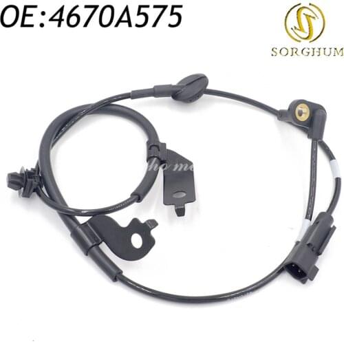 New 4670A575 ABS Wheel Speed Sensor Front Left for Mitsubishi Outlander 2WD Lancer ASX 07-12 S11130, 4670A031, 4670A575, SU12583