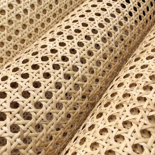 40/45CM x 1~2 Meters Cane Webbing Real Indonesia Natural Rattan Rotan Furniture Material For Chair Table Sofa Bed