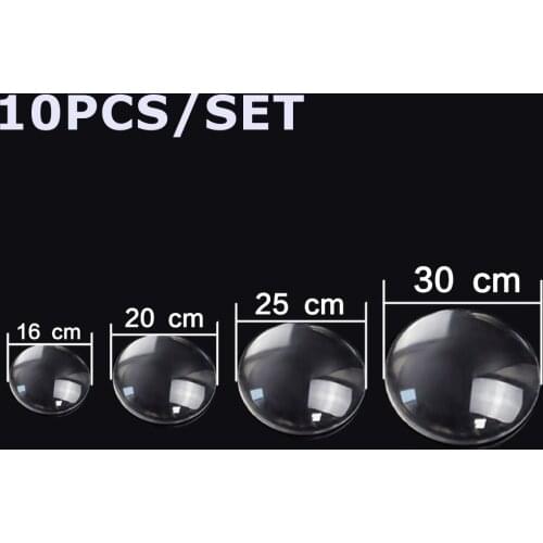 10Pcs Transparent Crystal Glass Diy Handmade Jewelry Making Necklace Keychain Earrings Accessories Glass Creative Handmade Works