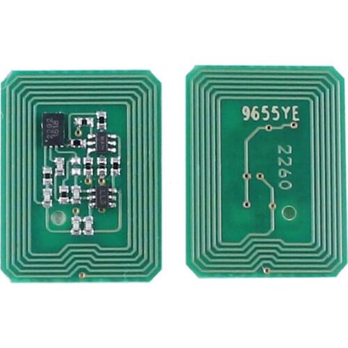 Compatible 43837129 43837130 43837131 43837132 Toner Chip For OKI C9655 Printer