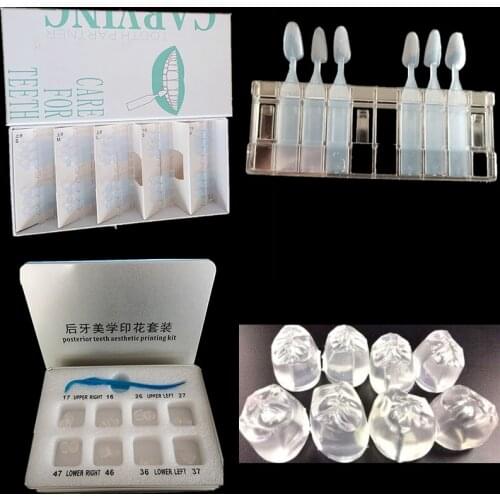 Cesoon Dental Mould For Composite Resin Anterior/Posterior Teeth Aesthetic Printing Mould