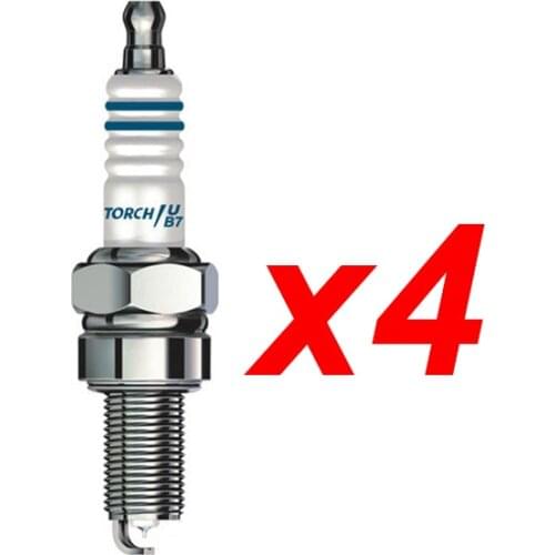4pcs/lot Motorcycle Iridium Spark Plug B7TC for CR7EK CR7E C7E CR7EIX CR7EGP IU22 U22ESRN 94703-00353 G59C B7RIU