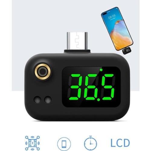 Smart phone thermometer infrared baby baby home forehead electronic precision measuring instrument safe and portable