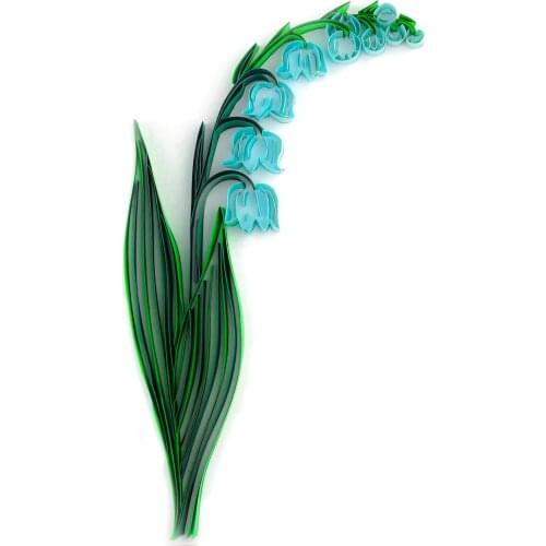 UNIQUILLING Bell Orchids Quilling Paper Filigree Paintings Wall Decor DIY Quilling Paper Crafts Gifts DIY Quilling Paper Tools