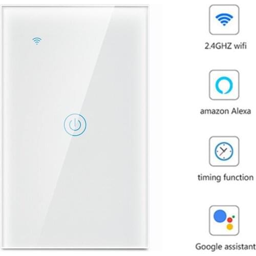 Smart Curtain Touch Switch Remote Control, Smart Wall Switch, Two Mobile Phone Remote Controls, Smart Wireless Timer Switch Whit