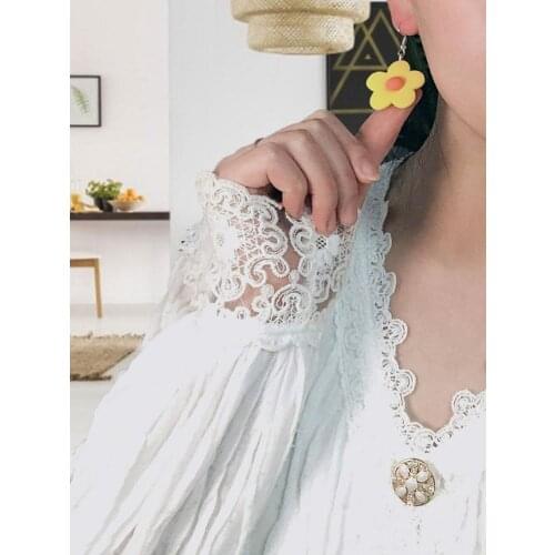 Y2K Funny Earrings Cute Bizarre Flower Earrings For Girls Cute Shaped Ear Wear Ladies Fashion Trendy Decoration