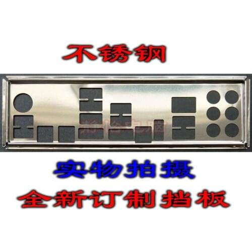 IO I/O Shield Back Plate BackPlate BackPlates Blende Bracket For ASUS Rampage III Formula