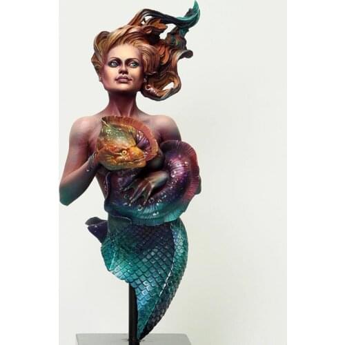 1/10 Naia, Resin Model Bust GK, Fantasy theme, Unassembled and unpainted kit