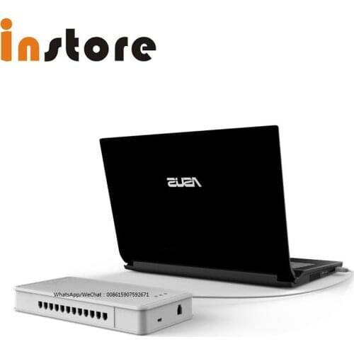 4 port remote control anti theft security display alarm system for laptop,Macbook,Computer,Keyboard,glasses,Mouse in supermarket