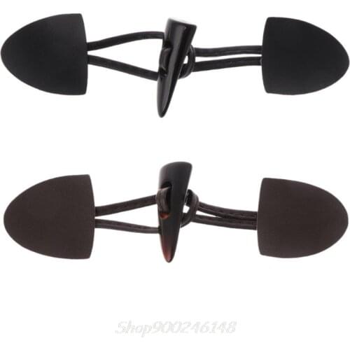 6 Pairs Leather Horn Toggle Closure Buttons Coat Jacket Duffle Shawl Clothes Sewing DIY Apparel Crafts Jy24 20 Dropship