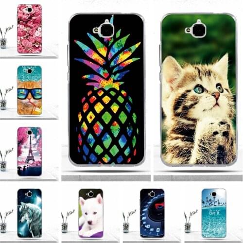 Phone Cover For Huawei Y6 Pro/Honor Play 5X/Enjoy 5 Case Soft TPU Silicon Back Cover for Huawei Honor 4C Pro Huawei Y6 Pro Case