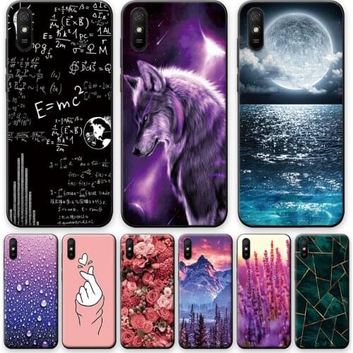 Redmi 9AT Case For Xiaomi Redmi 9AT 9A T TPU Protective Back Cover For Redmi 9AT Silicone Soft Phone Case For Redmi 9AT Bumper