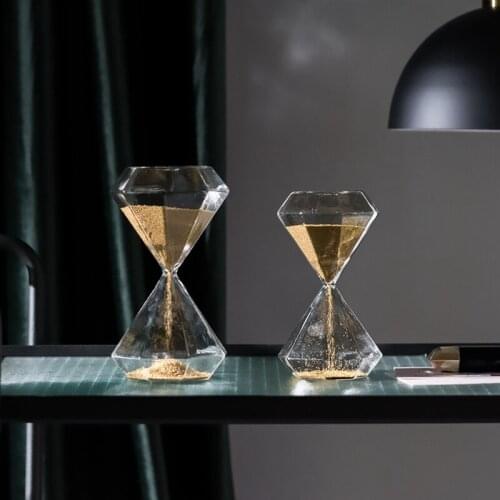 Creative Hourglass Desktop Home Decorative Ornaments Modern Nordic Style Living Room Decoration Accessories