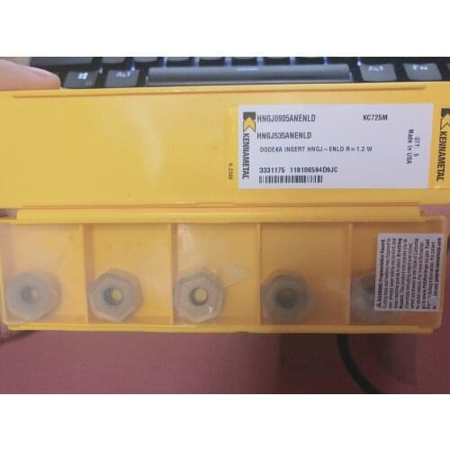 10PCS CARBIDE INSERT HNGJ0905ANENLD KC725M