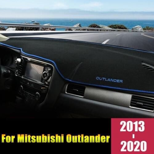 For Mitsubishi Outlander 3 2013-2017 2018 2019 2020 Car Dashboard Cover Mat Sun Shade Pad Instrument Panel Carpet Accessories