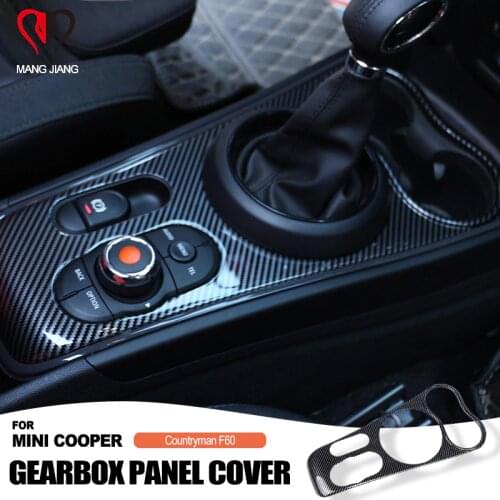 Hot sale indoor center console shift pannel abs protected cover for mini cooper F60 countryman car accessories sticker cover