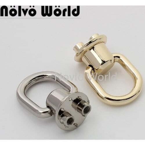 10-50 pieces 3 colors 30*20mm 1/2" inner new arrive products metal hanger connector for chains and bag purse accessories