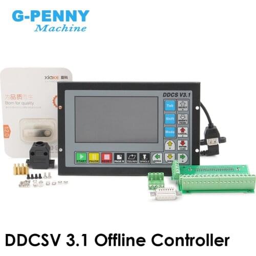 New Arrival! DDCSV3.1 Standalone Motion Controller Offline Controller Support 3 axis/4 axis USB CNC controller interface