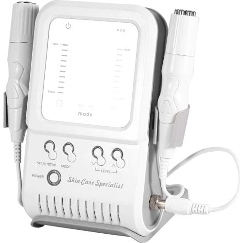 New Useful 2In1 RF No-Needle Massager Quality ABS Skin Face Lift Firming Radio Frequency Facial Skin Rejuvenation Beauty Machine