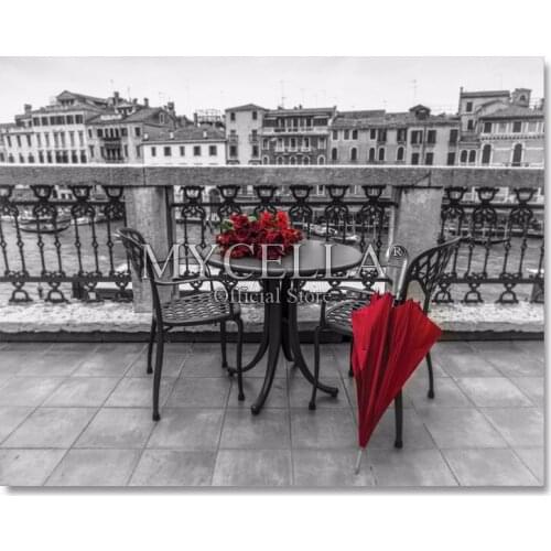 Full,Diamond Embroidery, Rose Flowers,Diamond Painting,Cross Stitch,Red umbrella,Diamond Mosaic,Needlework,Crafts,Christmas,Gift