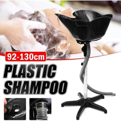 Portable Salon Hair Basin Barber Backwash Height Adjustable Shampoo Basin Sink Hair Washing Salon Treatment Barber Accessories