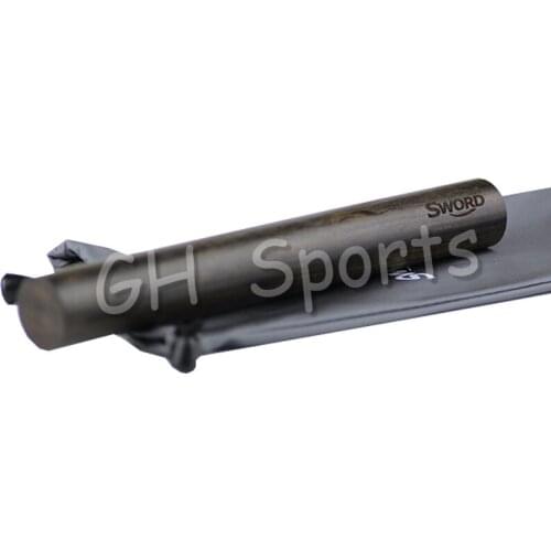 SWORD Premium Table Tennis Rubber Roller (Pure Wood Solid Ebony, Heavy, with Storage Bag) Ping Pong Racket DIY Tool Accessories