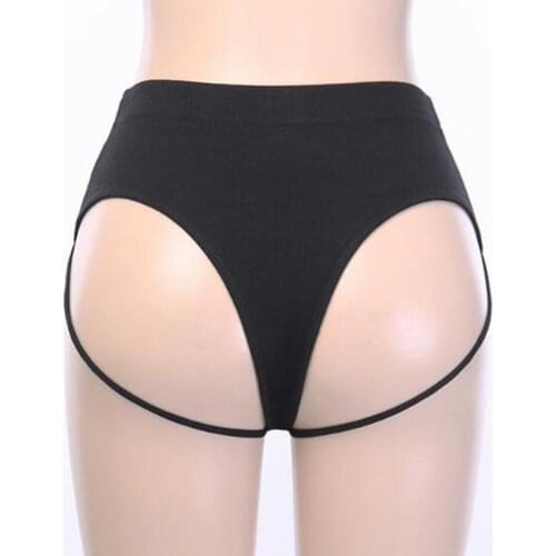 Sexy Pole Dance Shorts Nightclub Dancer Costume Black Pole Shorts Hollow Hip Underpants Women Jazz Dance Costume Rave Outfit