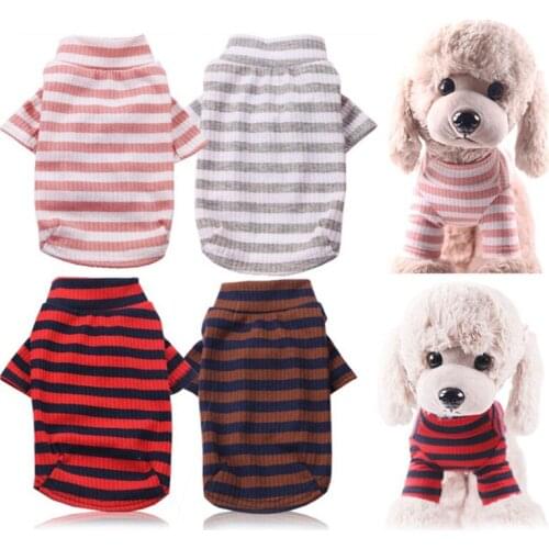 XS-2XL Dog Knit Sweater Warm Winter Dog Vest Fashion Pet Sweater For Small Dog Puppy Breathable T Shirt Chihuahua Clothes