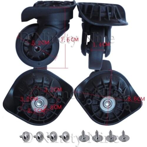 A-90 Replacement Luggage Wheels,Repair Trolley Suitcase Accessories Travel Luggage wheels for suitcases