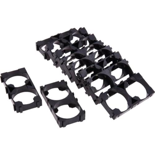 10Pcs Plastic Battery Case Holer for 26650 2x Lithium Battery Triple Holder Bracket For Diy Battery Storage Box High Quality