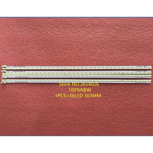2pcs FOR changhong 50Q1N LCD backlight chgd50lb25-led-7020-v0.5 screen m500u13-d1-a 36LED 303MM