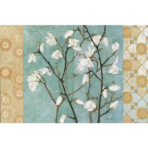 Abstract flowers oil painting print on canvas Wall Decor Oilpainting Pictures good gift for friends