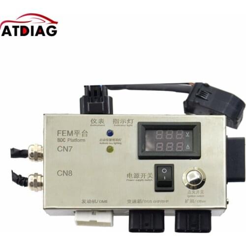 For BMW FEM/BDC Auto Key Programmer for BMW F20 F30 F35 X5 X6 I3 Test Platform without Gearbox Plug