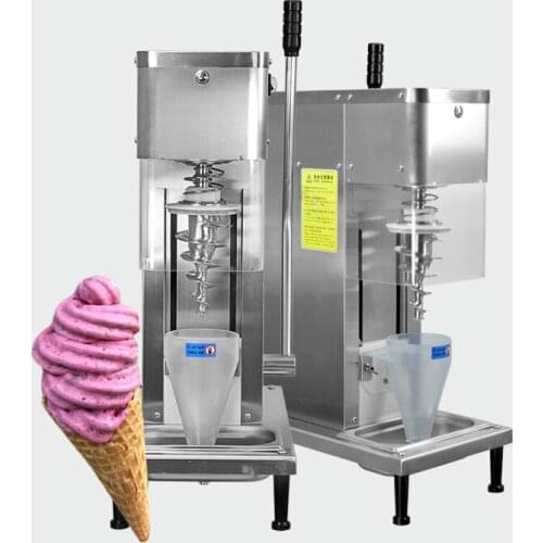 Fruit swirl ice cream blender/frozen yogurt swirl ice cream mixer/swirl ice cream b Free CFR by Sea maquina helados #Australia