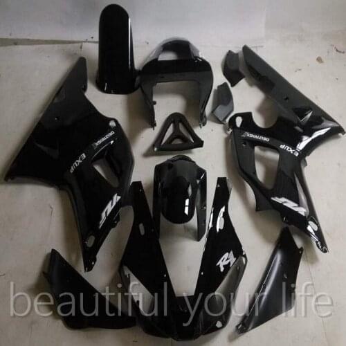 Custom fairing kits for 2000 2001 YAMAHA YZF R1 00 01 YZFR1 fairings YZF1000R matte black aftermarket body parts
