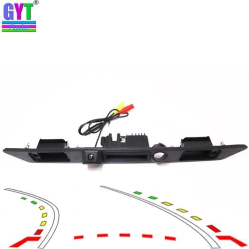 Dynamic Trajectory Tracks car Rear View parking backup Camera For Audi A3 A4 A5 A6 A8 A6L Q7 Revese Backup Camera CCD HD