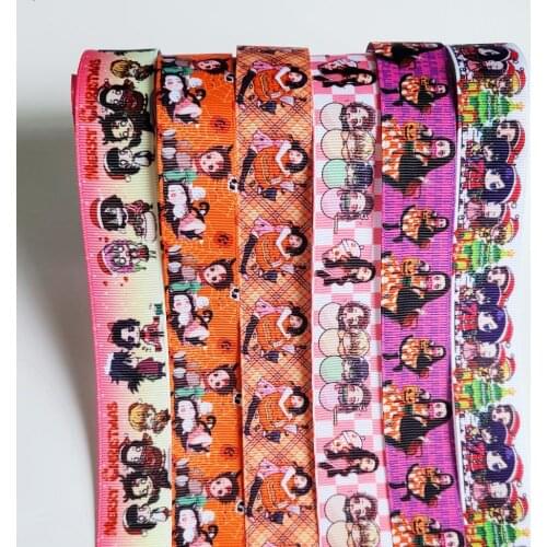 Cartoon Printed Grosgrain Ribbon 45443