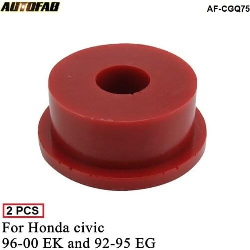 2 PCS Engine Swap Mount Bracket Bushing Inserts Kit Replacement Polyurethane Fit for Honda civic 96-00 EK and 92-95 EG AF-CGQ75