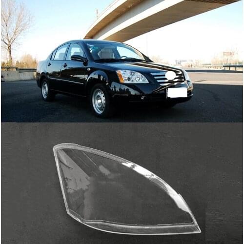 Lofty Richy For Chery A5 Cowin 3 Headlight Shade Cover Headlamp Lamp Shell Mask Lampshade Transparent Glass Lampshade Lens