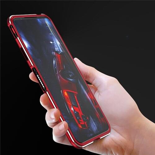 Metal Anti-fall Phone Case for Nubia Red Magic 5G Phone Ultra-thin Mobile Phone Shell Shockproof Phone Back Cover Case