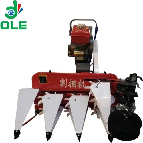 Farm Good Helper New Type Wheat Corn Paddy Reaper And Binder Machine