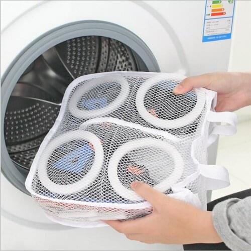 Lazy Shoes Washing Bags Washing Bags for Shoes Underwear Bra Shoe Airing Dry Tool Mesh Laundry Bag Protective Organizer Hot Sale
