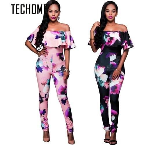 Женские комбинезоны TECHOME China At AliExpress