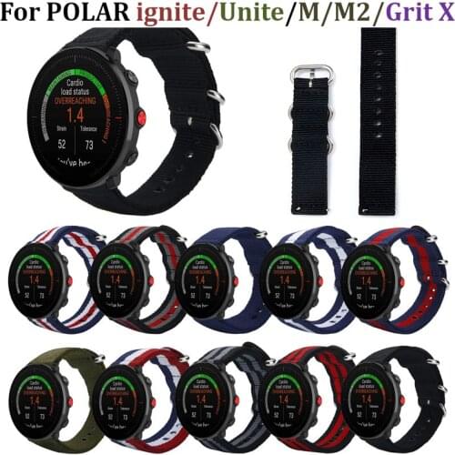 Newest For POLAR Watch Nylon Wrist Band For POLAR vantage M Strap Wristband Replace bands For POLAR vantageM Bracelet Watchband
