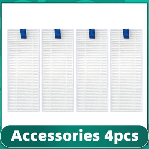 High Efficiency 4/8 Pcs Washable Hepa Air Filters Replacements Parts for 360 S6 Robotic Vacuum Cleaner Sweeper Accessories